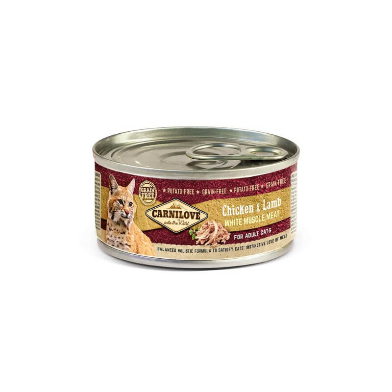 Carnilove Cat WMM Adult - piščanec & ovca, 100g