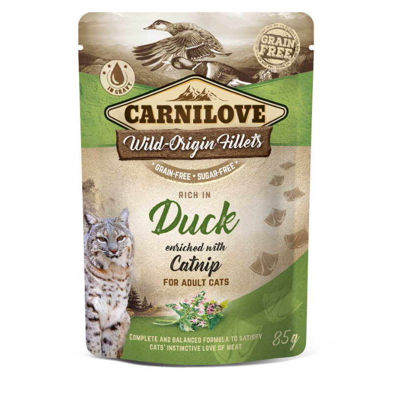 Carnilove Cat WMM Adult - raca & mačja meta, 85 g