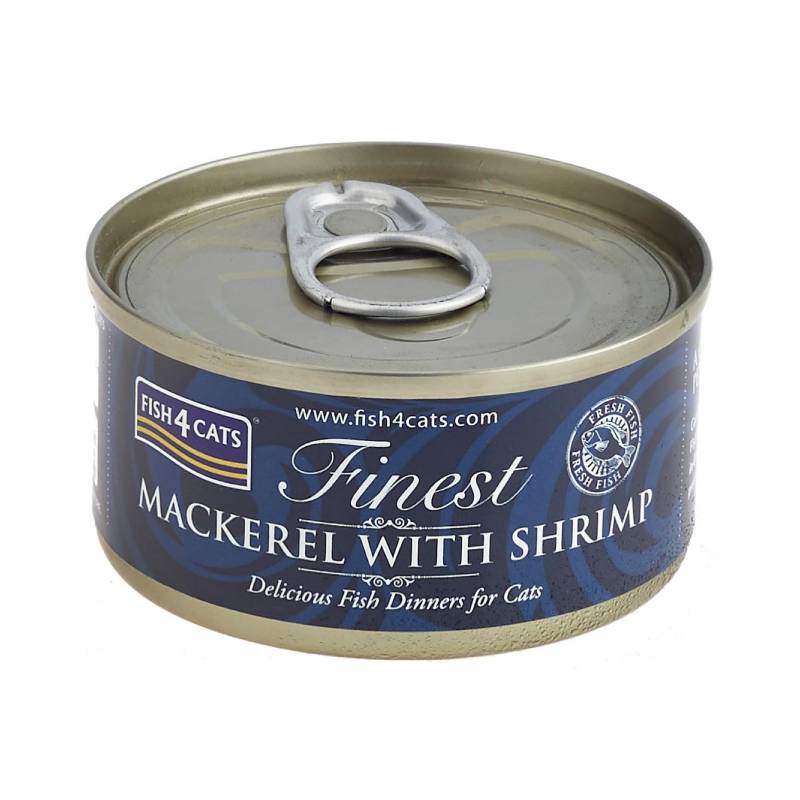 Fish4Cats skuša z rakci - 70 g