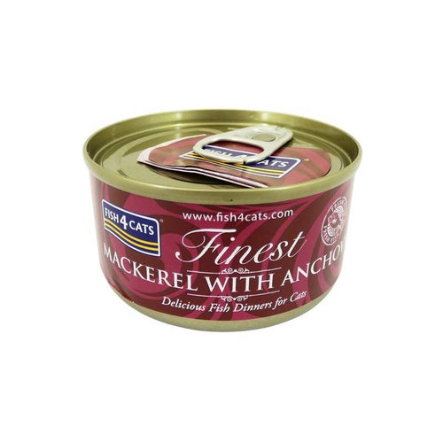 Fish4Cats skuša z inčuni - 70 g