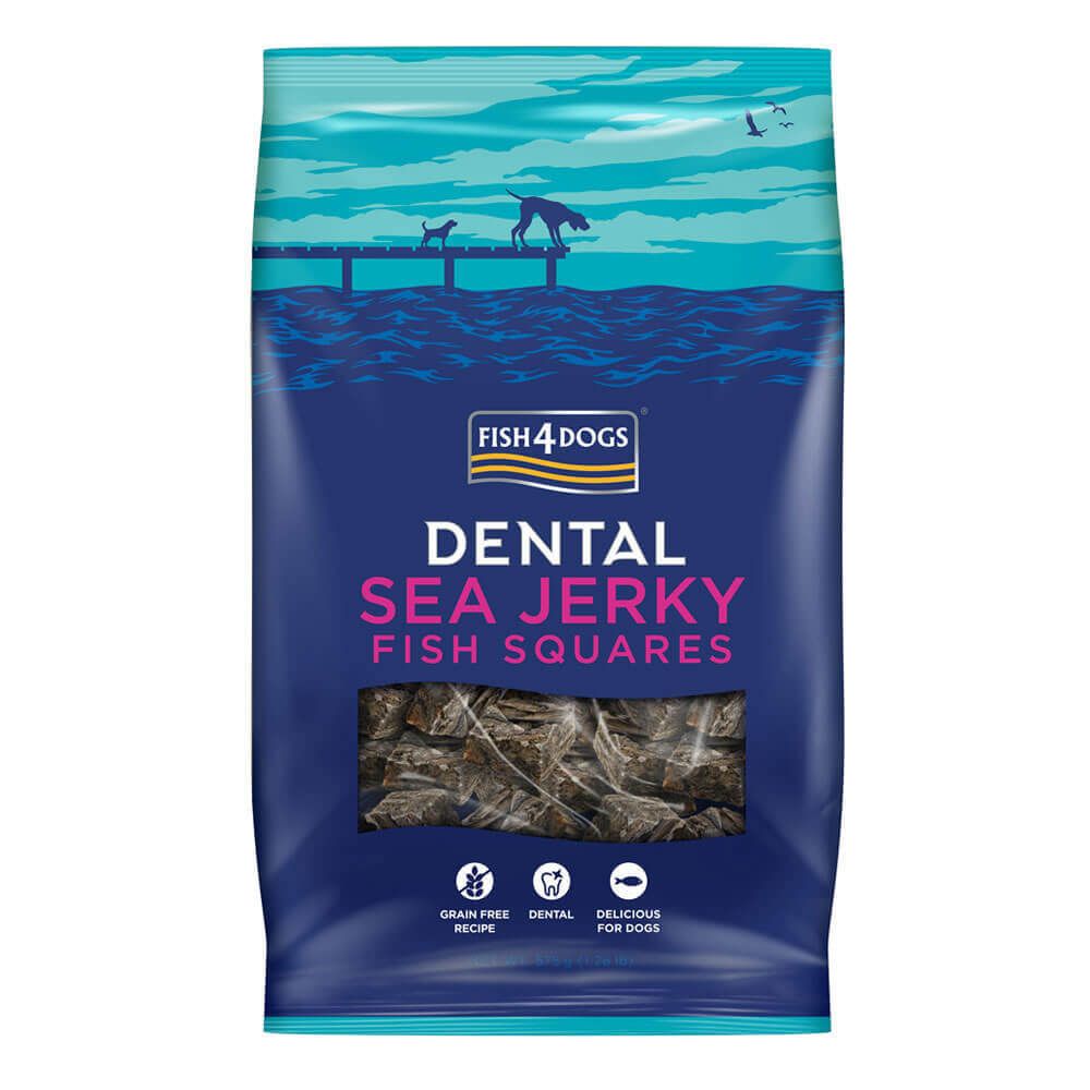 Fish4Dogs Sea Jerky velike kocke - 115 g