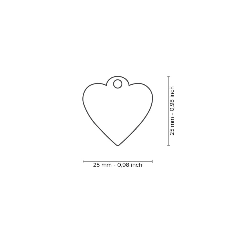 My Family identifikacijski obesek mavrica, mali srček - GRAVIRANJE GRATIS! (2)
