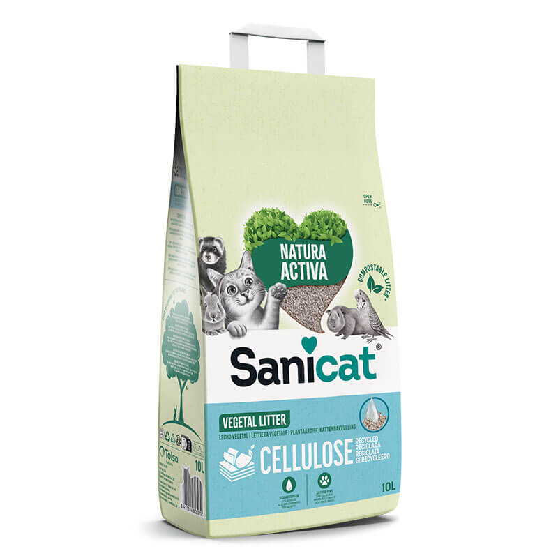 Sanicat posip iz reciklirane celuloze - 10 l