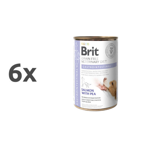 Brit GF Veterinarska dieta za pse Gastrointestinal, 400g - 6 x 400 g