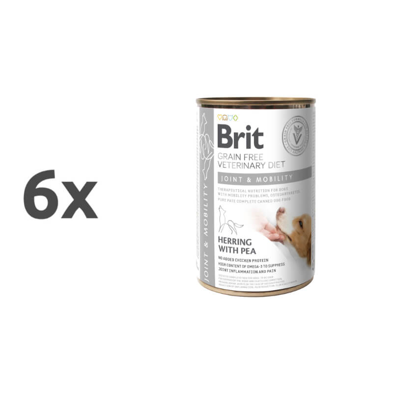 Brit GF Veterinarska dieta za pse Joint & Mobility, 400g - 6 x 400 g