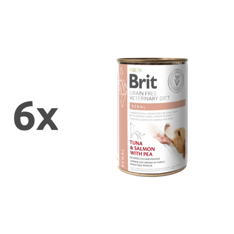Brit GF Veterinarska dieta za pse Renal, 400g - 6 x 400 g