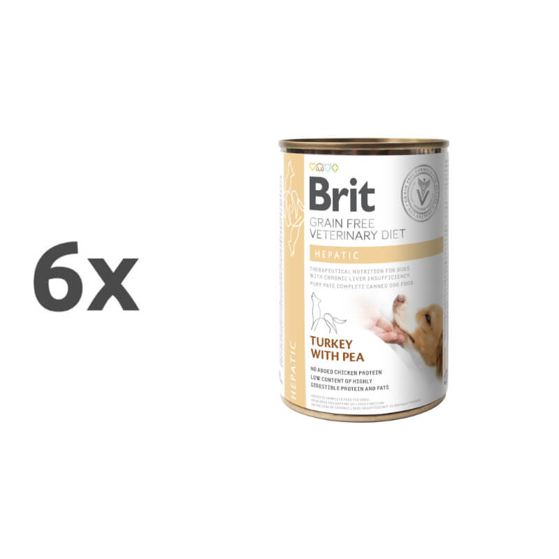 Brit GF Veterinarska dieta za pse Hepatic, 400g - 6 x 400 g