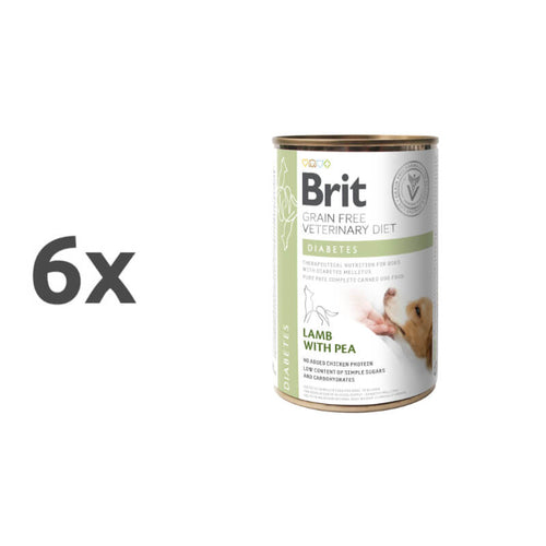Brit GF Veterinarska dieta za pse Diabetes, 400g - 6 x 400 g