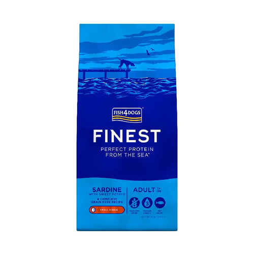 Fish4Dogs Adult - sardine - majhni briketi