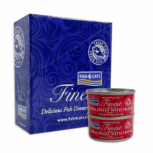 Fish4Cats file tune s kozicami - 10 x 70 g