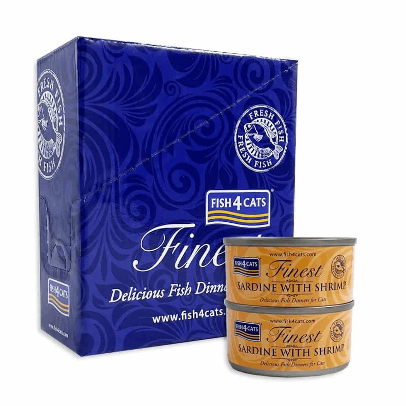 Fish4Cats sardine z rakci - 10 x 70 g