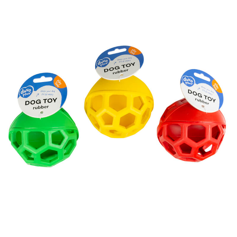Duvo gumijasta žogica za posladke, različne barve - 7 cm (2)