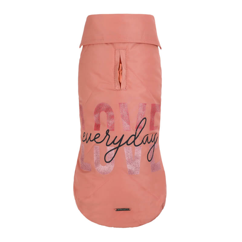 Wouapy plašč Smooth, roza - 40 cm