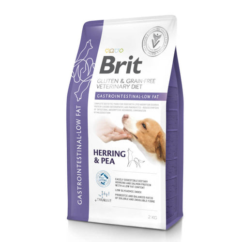 Brit GF Veterinarska dieta za pse - Gastrointestinal Low Fat - 2 kg
