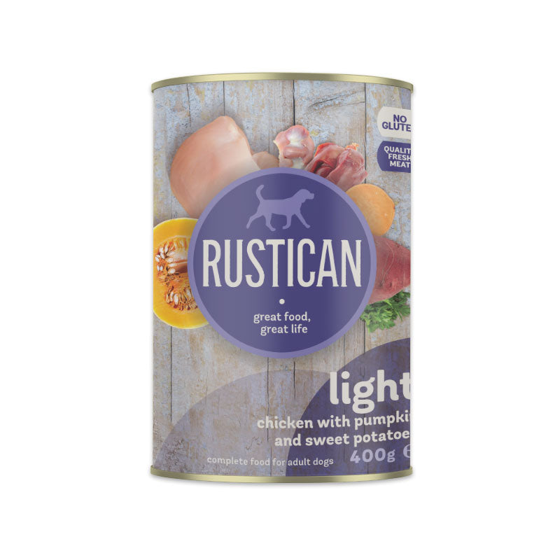 Rustican konzerva Adult Light - mono piščanec - 400 g