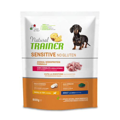 Natural Trainer Sensitive No Gluten Adult Mini - kunec - 800g