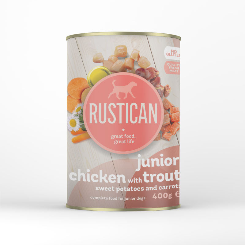 Rustican konzerva Junior - piščanec in postrv (3)
