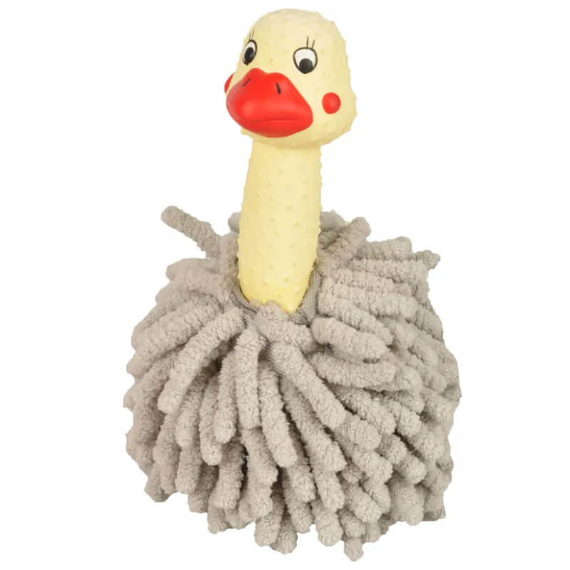 Flamingo plišasti noj iz lateksa, različne barve - 16 cm (3)