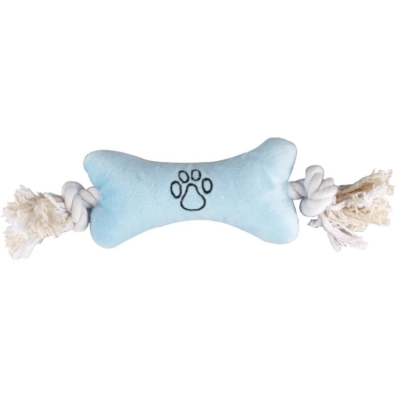 Flamingo plišasta kost z vrvjo, različne barve - 40 cm (2)