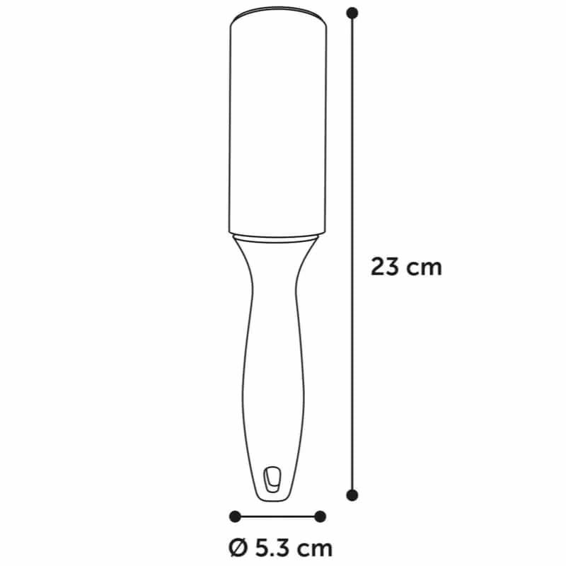 Flamingo valjček za odstranjevanje dlak, različne barve - 23 cm (3)