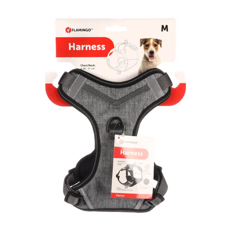 Flamingo oprsnica Heron M, siva - 28-37 cm / 36-48 cm (3)
