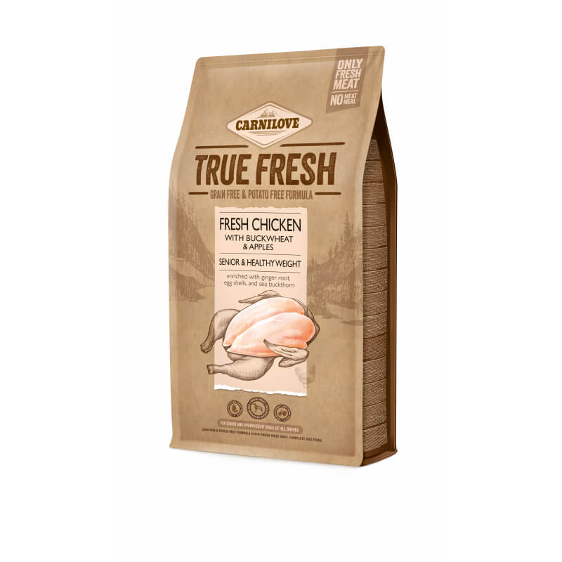 Carnilove Dog Senior & Healthy Weight True Fresh - piščanec - 11,4 kg