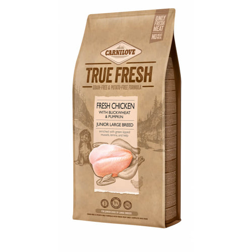 Carnilove Dog Junior Large Breed True Fresh - piščanec - 11,4 kg