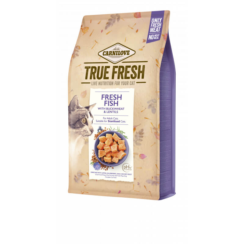 Carnilove Cat True Fresh - riba - 1,8 kg