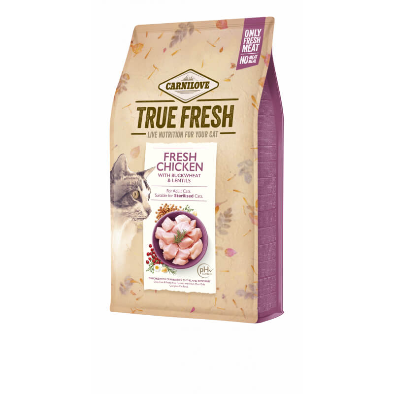Carnilove Cat True Fresh - piščanec - 1,8 kg