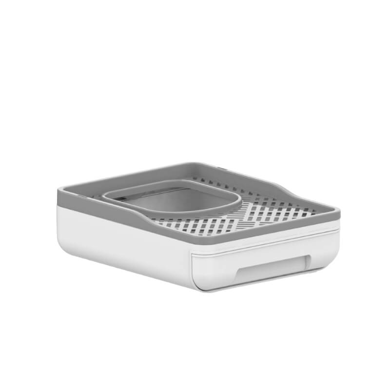 All For Paws zložljivo mačje stranišče - sivo - 40,7 x 38,8 x 49,6 cm (2)