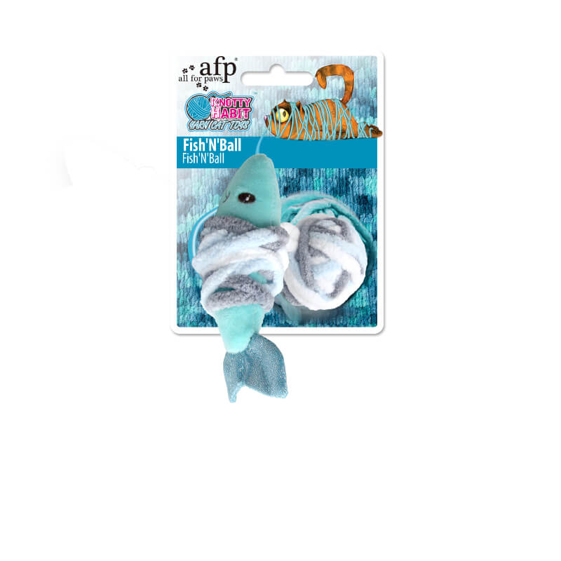 All For Paws Knotty Habbit ribica s klobčičem volne - 12,5 x 4 cm (2)