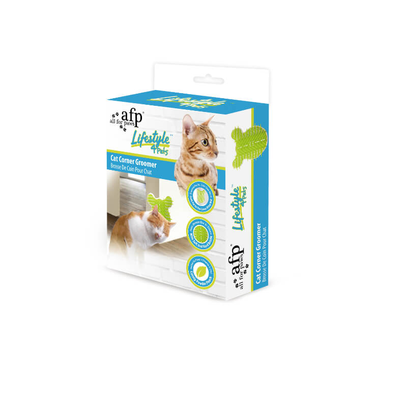 All For Paws stenska kotna krtača - 11 x 4,9 x 1,6 cm (2)