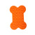 All For Paws Bone Appetit podloga Lick Mat, oranžna kost L - 28 x 18,5 cm (2)