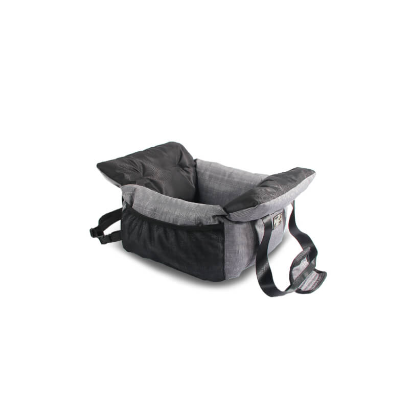 All For Paws potovalno ležišče in torba. sivo - 37 x 37 x 35 cm (2)