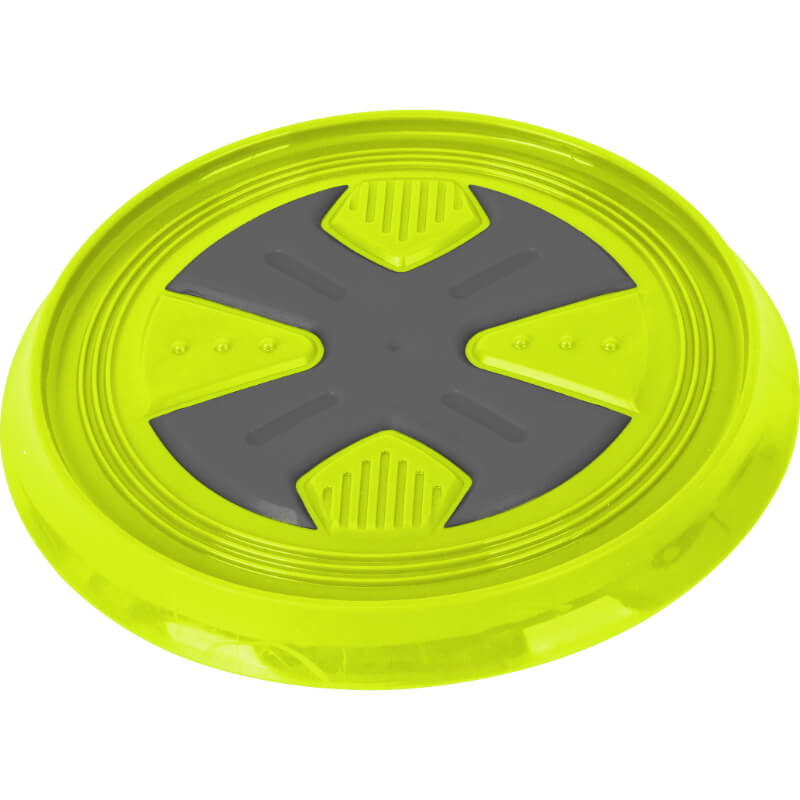 Pawise gumijasti frizbi, zeleno-siv - 20 cm