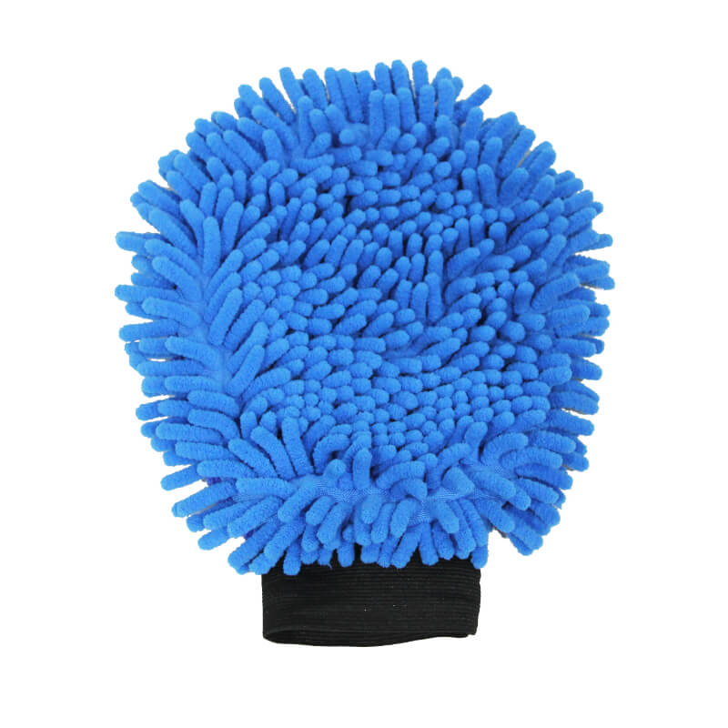 Pawise rokavica za grooming 2 v 1, modra - 26 x 21 cm (2)