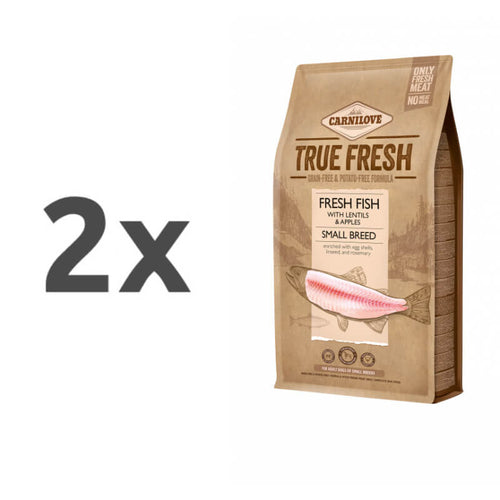 Carnilove Dog Small Adult True Fresh - riba - 2 x 11,4 kg