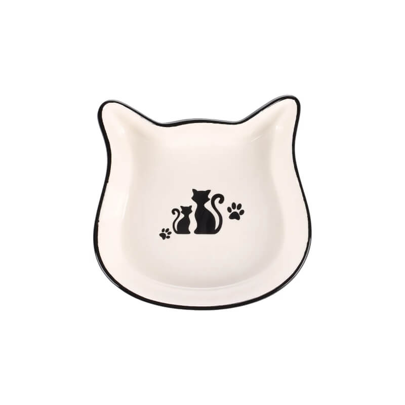 Flamingo keramična posodica Nona, črno-bela - 13,5 x 13 x 3,5 cm (2)