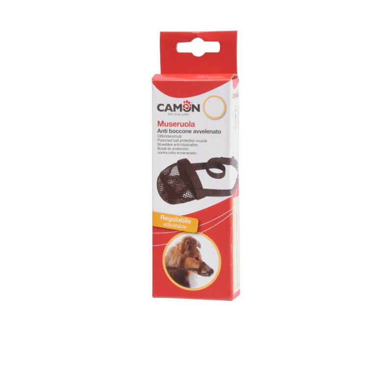 Camon najlonski nagobčnik z mrežico, črn (2)