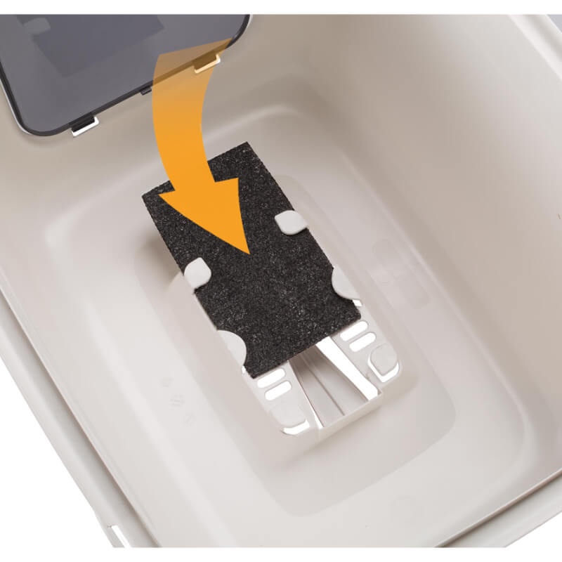 Ferplast zaprto stranišče Clear Cat - 36 x 47 x 35 cm (5)