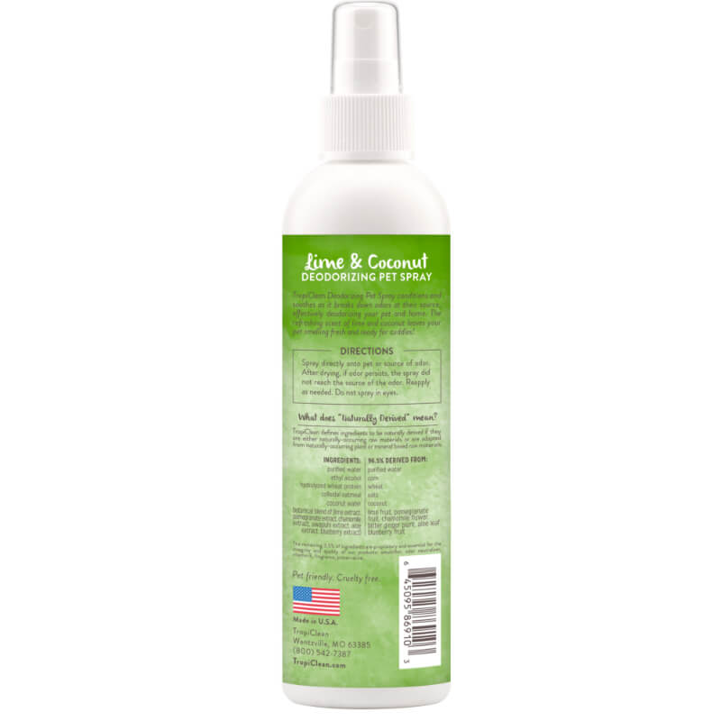 TropiClean Lime&Coconut parfum, limeta in kokos - 236 ml (2)