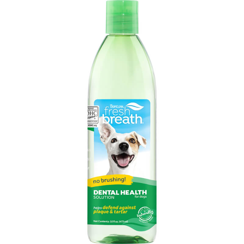 TropiClean Dog FreshBreath dodatek k vodi za čiščenje zob - 473 ml