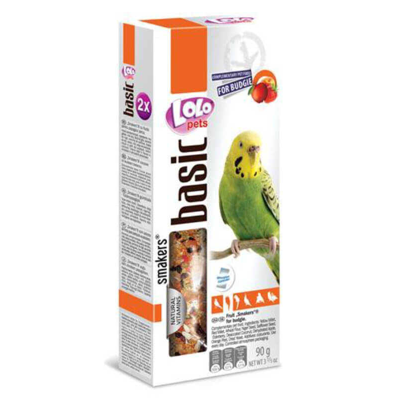 Lolo Basic Smakers kreker za skobčevke s sadjem, 2 kos - 90g