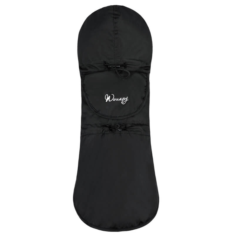 Wouapy dežni plašč Essentiel - črn - 50 cm