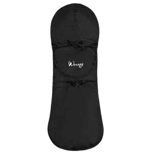 Wouapy dežni plašč Essentiel - črn - 50 cm