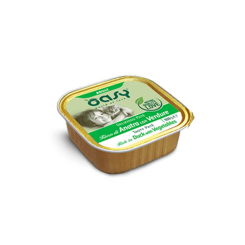 Oasy Tasty Paté Adult raca, paté v posodici - 100 g - 100 g