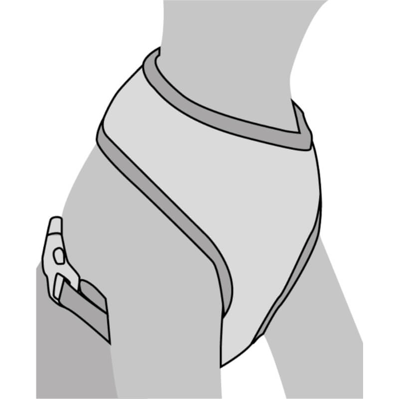 Flamingo Small Dog oprsnica Antique S, mint - 28 cm / 32-44 cm (3)