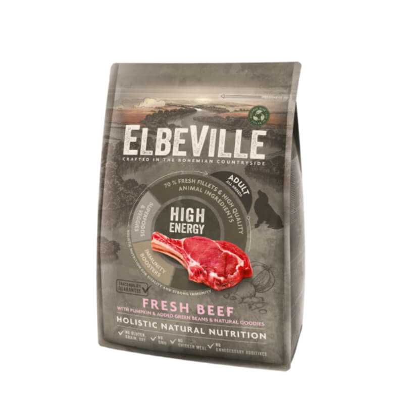 ElbeVille Adult High energy - govedina - 4 kg