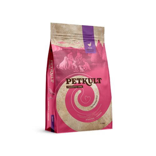 Petkult Dog Probiotics Starter & Junior - raca in rjavi riž - 8 kg