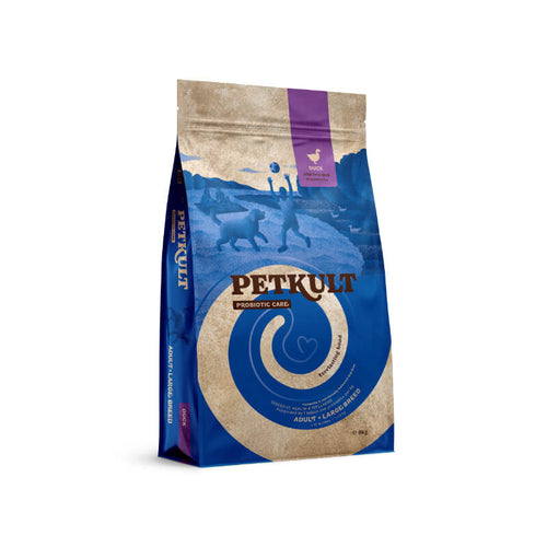 Petkult Dog Probiotics Adult Large - raca in rjavi riž - 8 kg